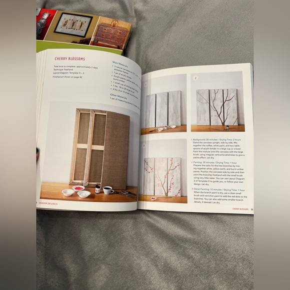 DIY art at home book with templates the big ass book of home decor project lot - Picture 4 of 7